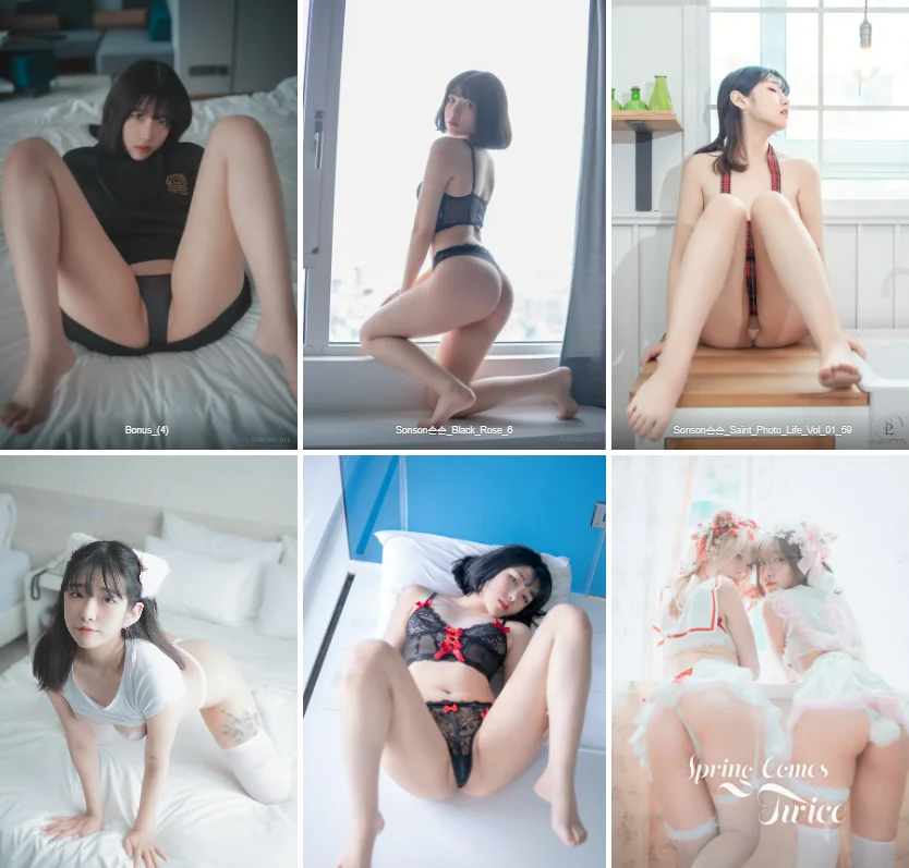 图片[2]-Sonson(손손) – 全套71套含视频[88G-2026.3]-福利虾虾