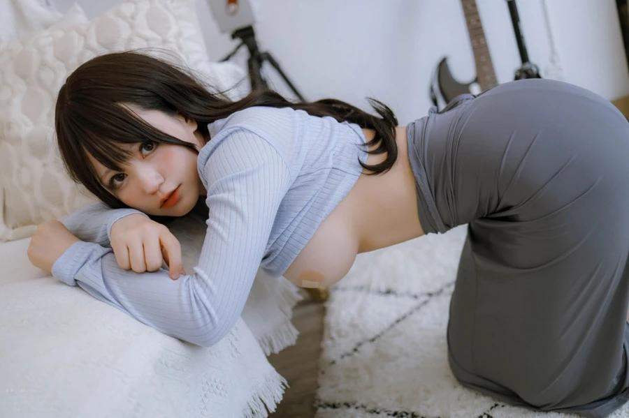 Nyako喵子 - 吉他妹妹 连衣裙 [71P1V-712M]